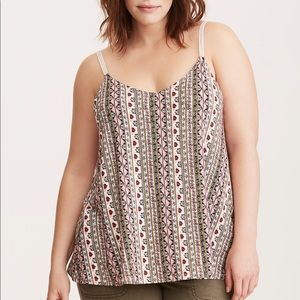 Torrid printed cami 3X